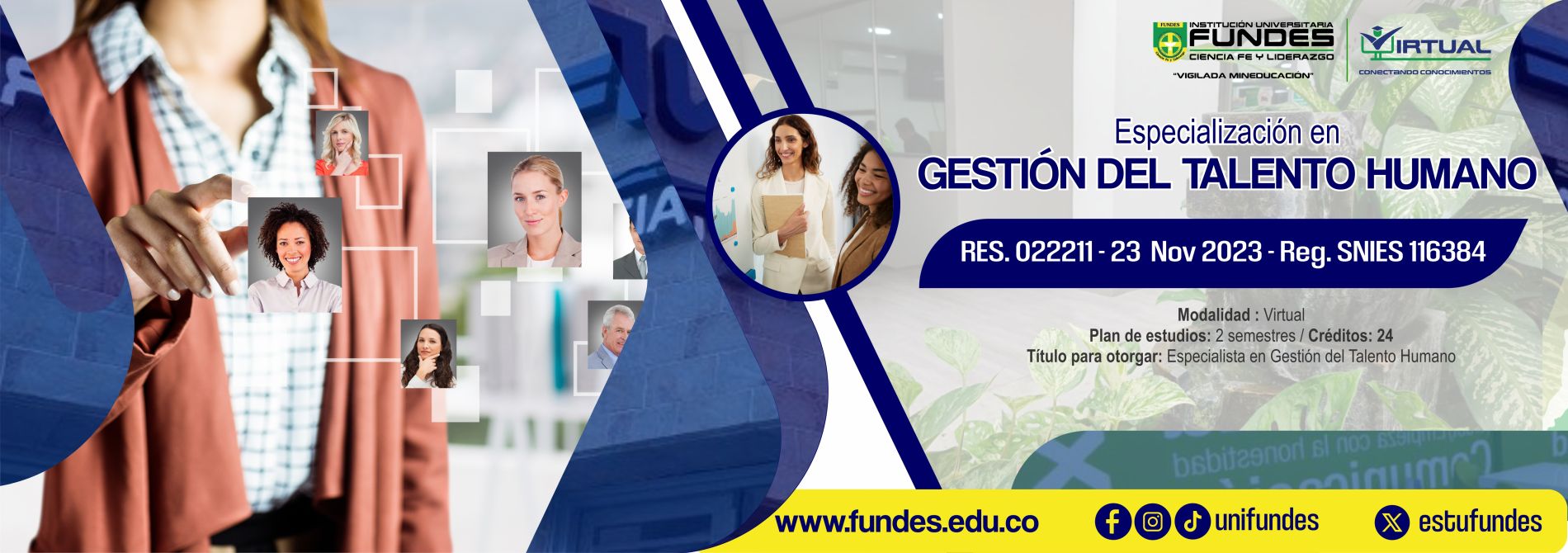 Especialización en Gestión del talento humano