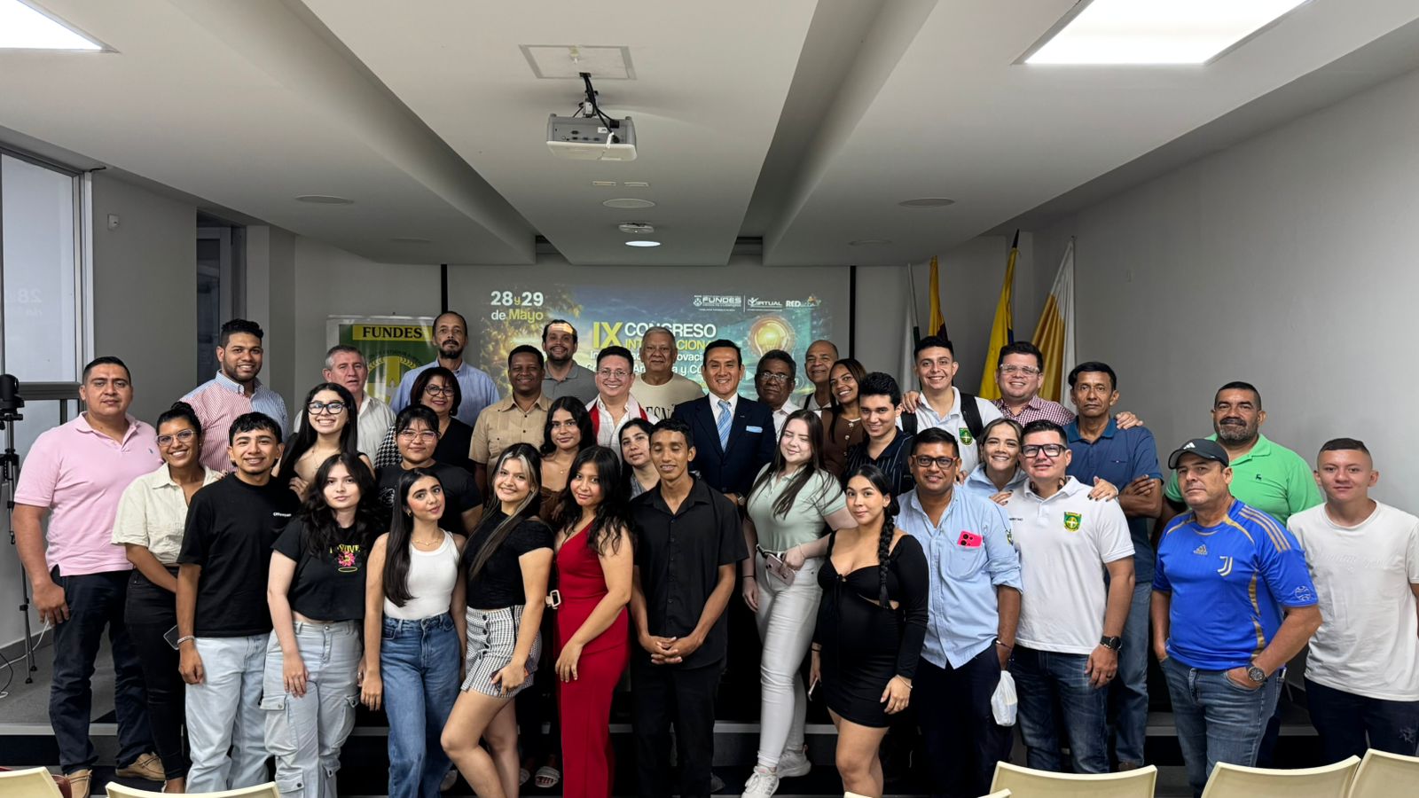 El Espinal fue epicentro latinoamericano del conocimiento, en el IV Congreso Internacional de Investigación FUNDES