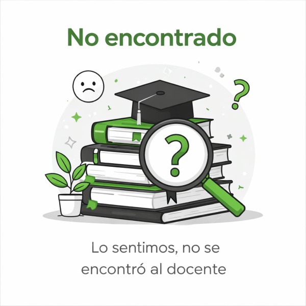 Docente no encontrado